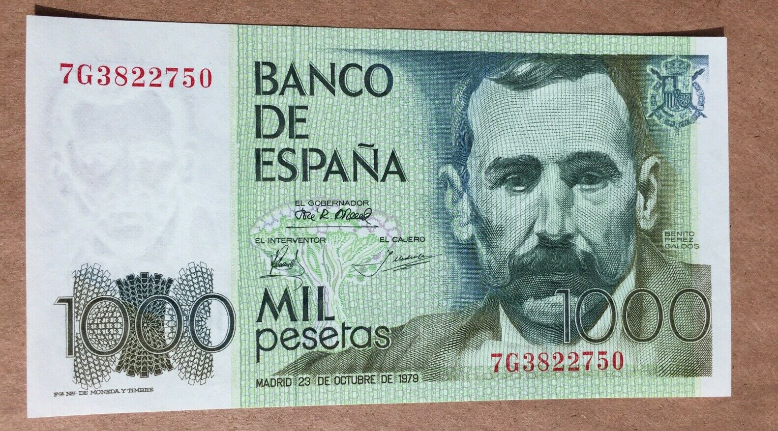 Spain 1979 1000 Pesetas Uncirculated