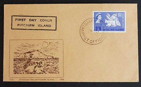 Pitcairn Islands SG 32 Freedom from Hunger FDC