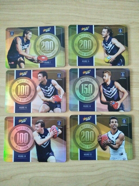 2015 Select Milestones Fremantle Dockers Team Set MG27-32