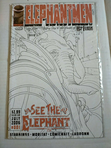 Image Comics 2006 July No.1 Elephantman Comic