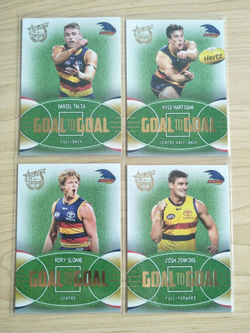 2017 Select Certified Goal To Goal Adelaide x 4