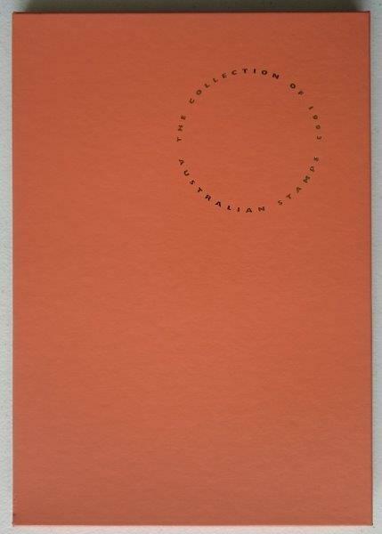 Australia Post 1993 Year Album. This book contains all the different simplified stamps issued in that year.