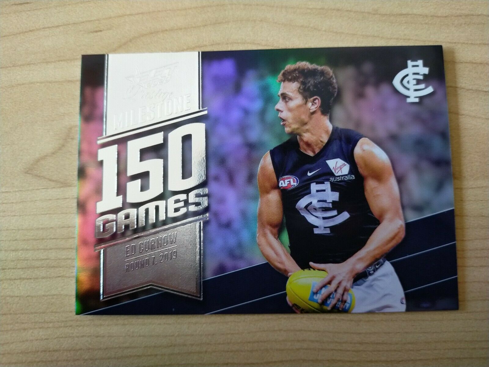 2020 Select Prestige Milestones Ed Curnow Carlton No. 061/200