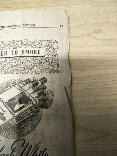 VFL 1946 September 7 Football Record 1st Semi Final Footscray v Melbourne