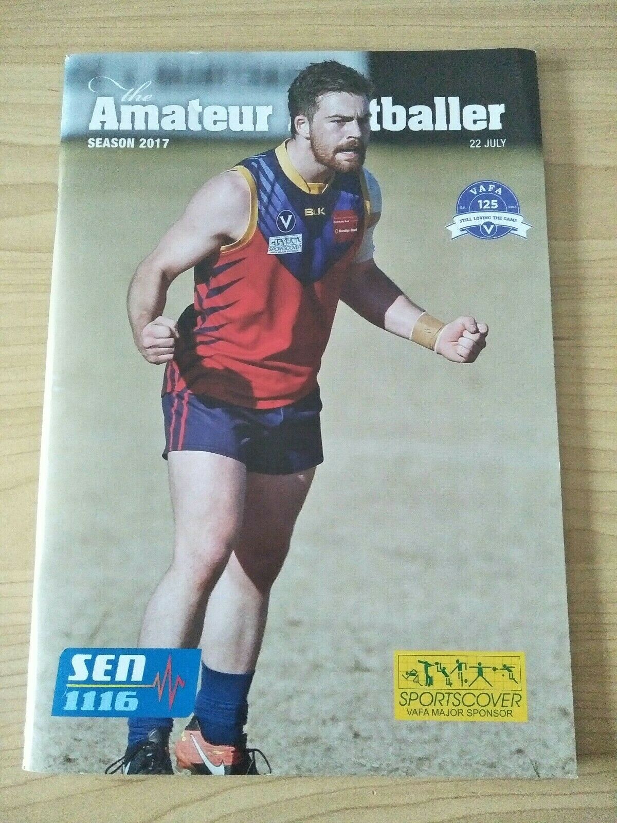 2017 July 22 VAFA Victorian Ameteur Football Association The Ameteur Footballer