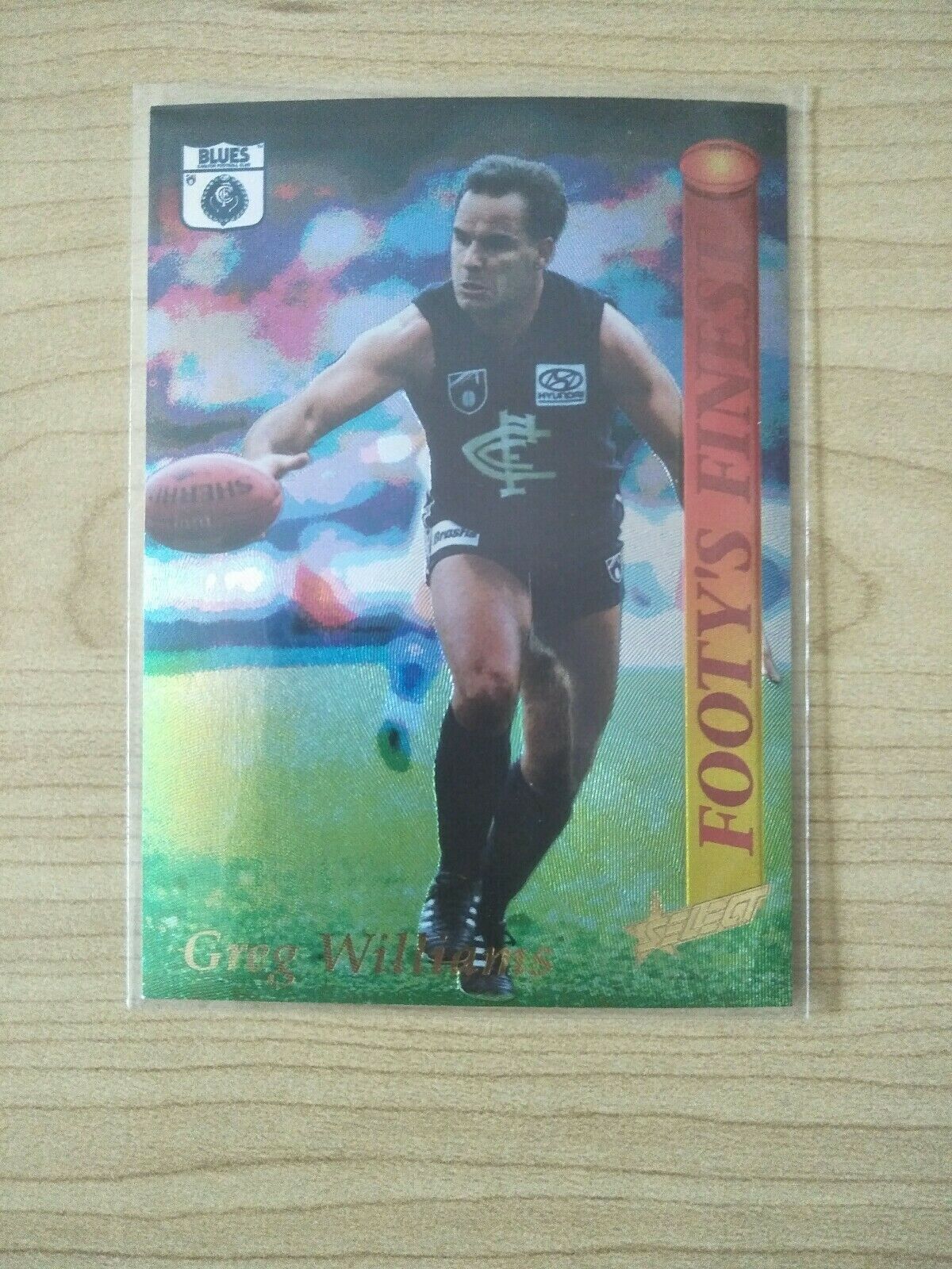 1995 Select Footy's Finest Greg Williams Carlton Blues