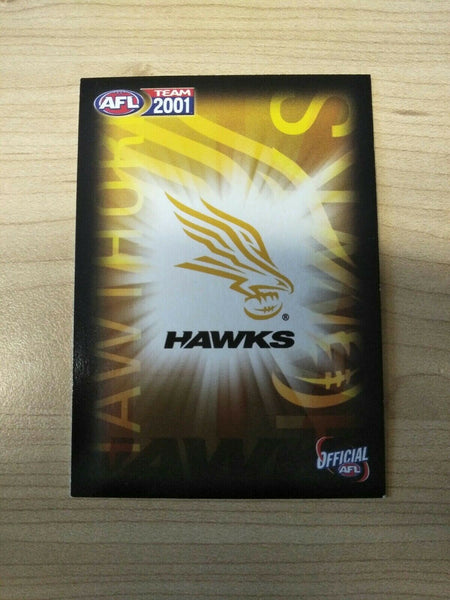 2001 Teamcoach Gold Ultra Premium Card Daniel Chick Hawthorn