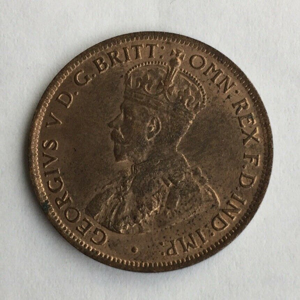 Australia 1911 Half Penny 1/2d Uncirculated Coin