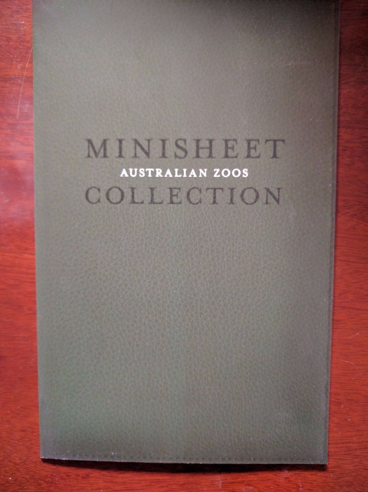 2012 Australian Zoos Minisheet Collection Limited Edition 180/500