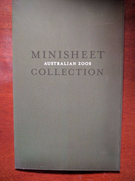 2012 Australian Zoos Minisheet Collection Limited Edition 180/500