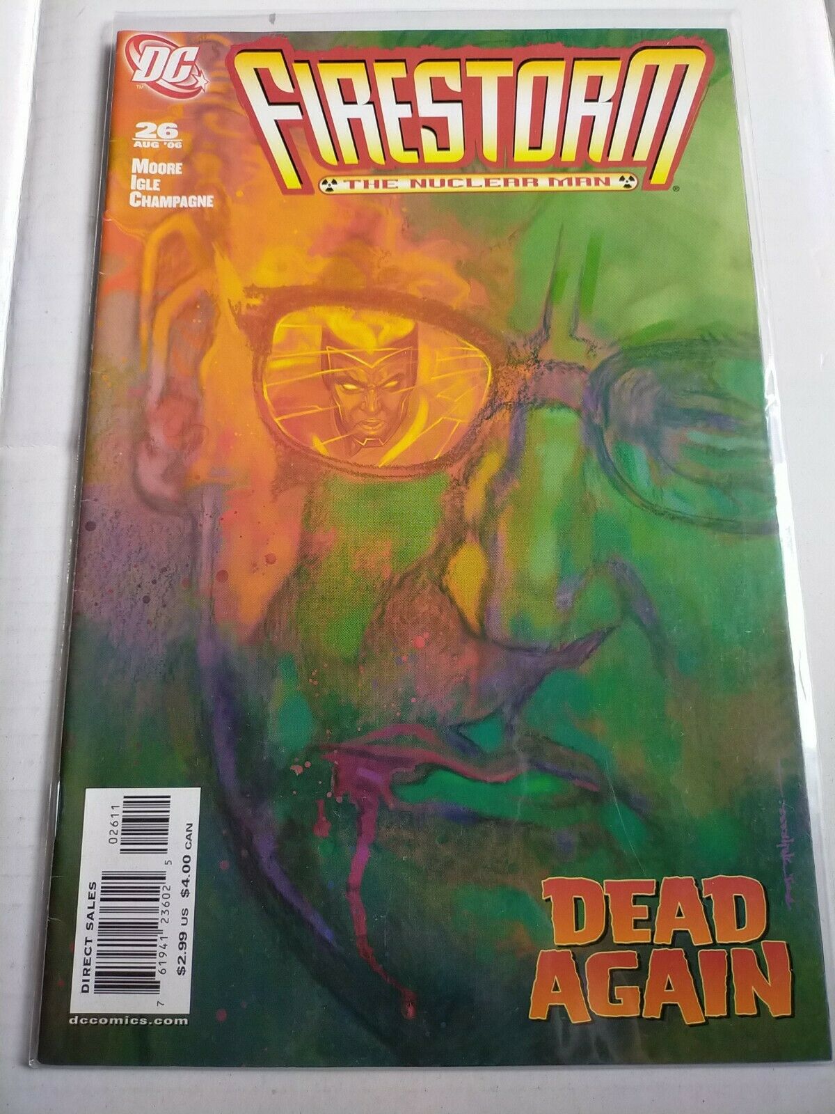 DC 2006 August #26 Firestorm The Nuclear Man Comic