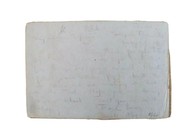 Australia 1915 WWI May 29 Postcard To Queensland From The Trenches In Gallipoli