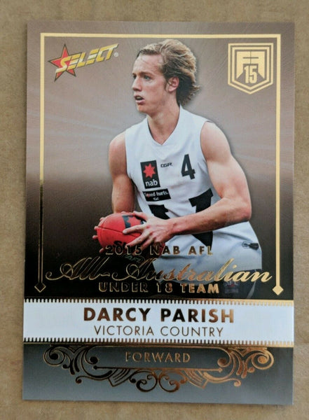 2015 FUTURE FORCE UNDER 18 ALL AUSTRALIAN SET OF 22 CARDS Hipwood, Parish