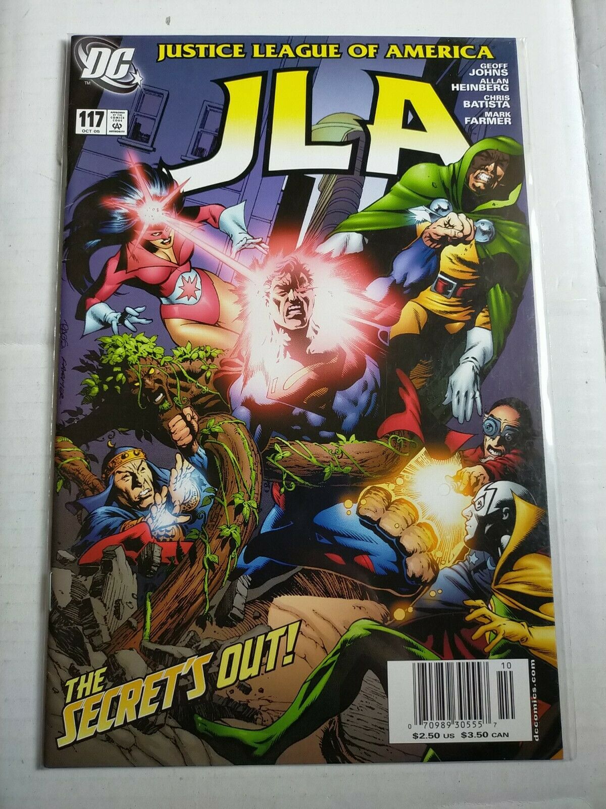 DC 2005 October #117 Justice League of America Comic