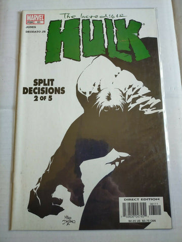 Marvel 61 2003 The Incredible Hulk Comic Split Decisions 2 of 5