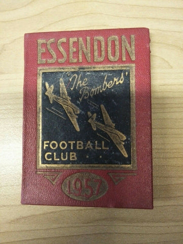 VFL 1957 Essendon Football Club Membership Season Ticket No. 3609