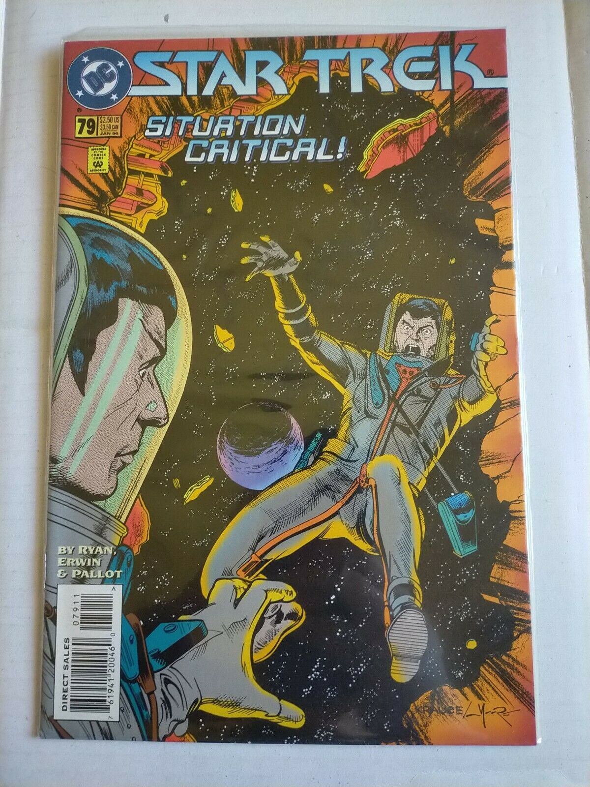 DC 79 January 1996 Star Trek Situation Critical Comic