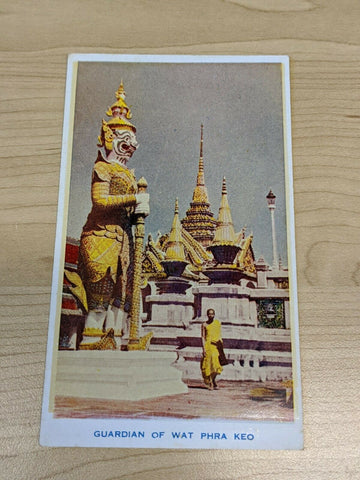 Thailand Postcard Guardian of Wat Phra Keo
