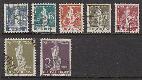 Berlin West Germany SG B54-60  UPU.  Michel 35-41 Used