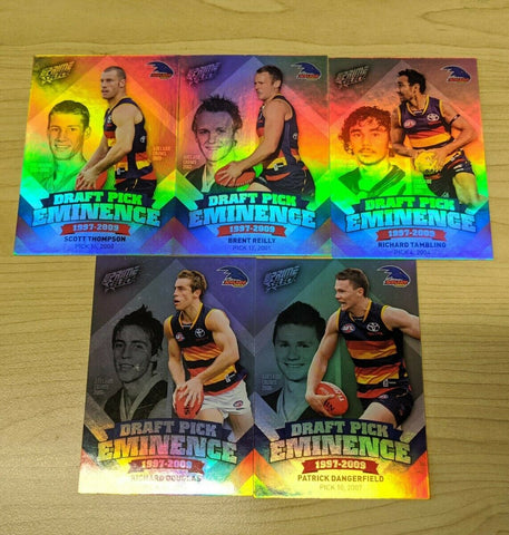 2013 Select Prime Draft Pick Eminence Team Set Adelaide