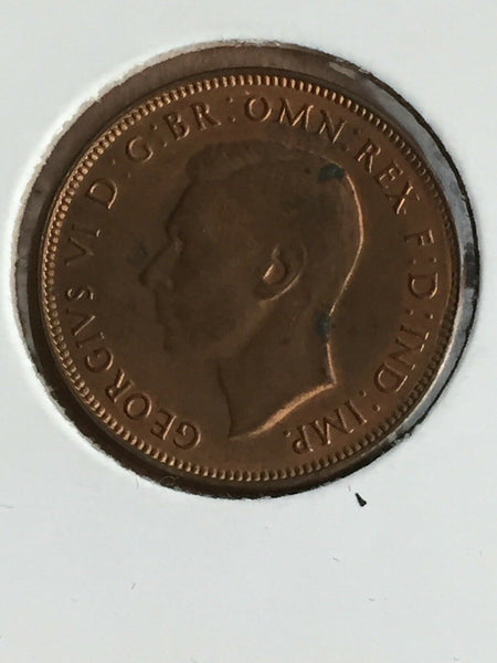 AUSTRALIA 1941 Halfpenny Uncirculated