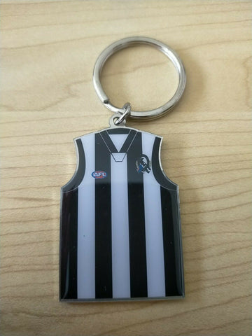 Collingwood Magpies Football Club Jersey Keyring