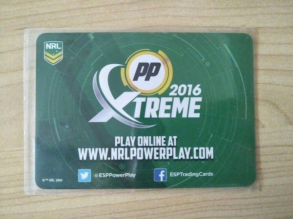 2016 TLA NRL Xtreme Powerplay Power Card PC21 Tariq Sims Knights
