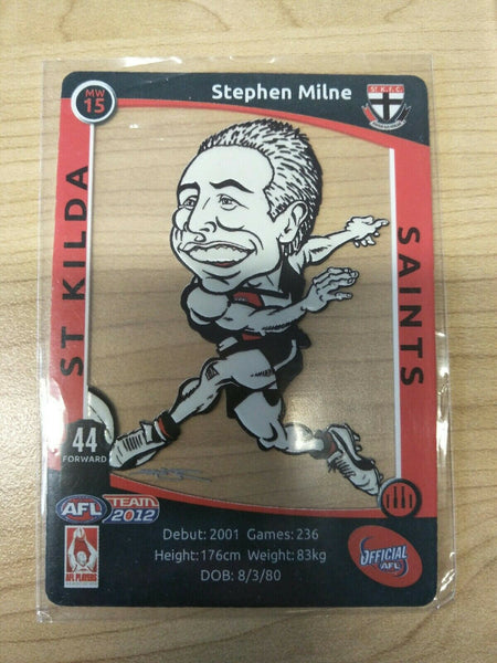 2012 Teamcoach Magic Wildcard Stephen Milne St Kilda MW-15