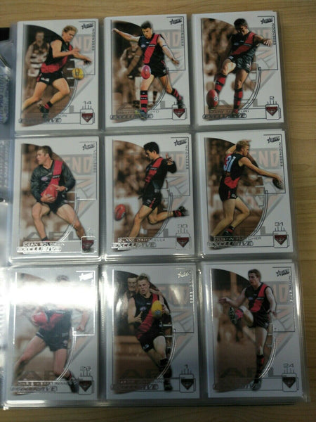 2002 AFL Select Exclusive Complete Base Set