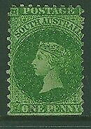 SA Australian States SG 90 1d bright green Mint no gum unused
