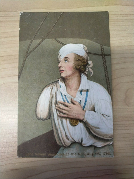 London Vintage Lord Nelson Lot of 6 Postcards Battle of the Nile + Trafalgar