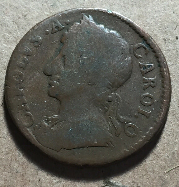 Great Britain UK Coin 1675 Charles II Farthing