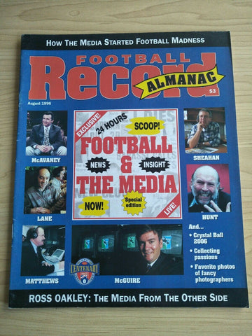 1996 Football Record Almanac AFL Football Magazine