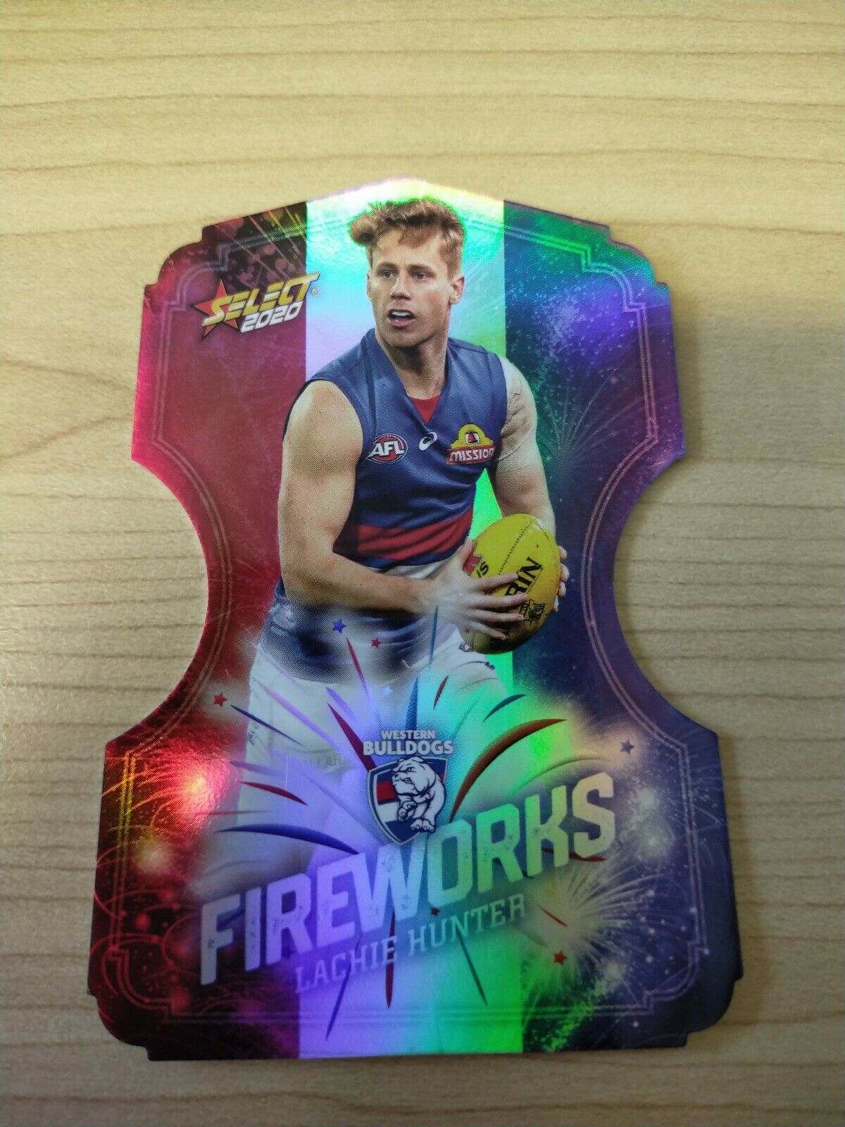 2020 Select Footy Stars Fireworks Lachie Hunter Western Bulldogs No.194/210