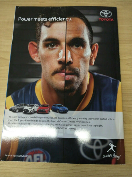 2017 AFL Football Record 1st Qualifying Final Adelaide v GWS