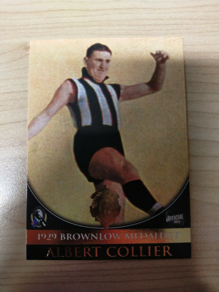 Select ESP Official AFL Collingwood Team Of The Century Albert Collier (44)