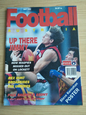 AFL 1995 Football Australia Football Magazine including Poster