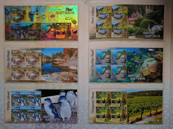 Road Trip Minisheet Collection 2013 Limited Edition only 200 issued