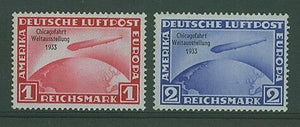 Germany SG  510-1  1933 Air Graf Zeppelin Chicago Exhibition Flight MUH