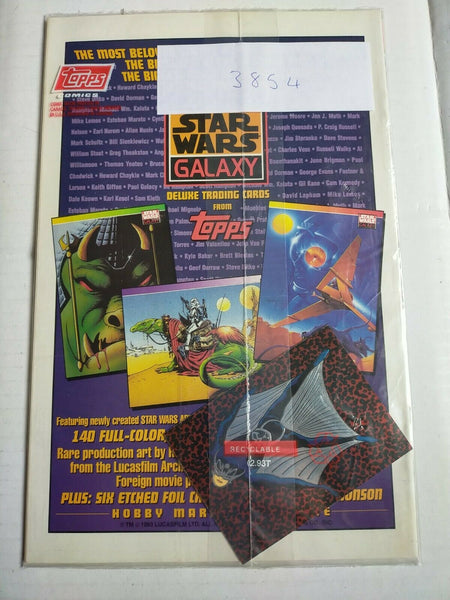 Topps Comics 1993 Nightglider 1 of 1 in original packaging with trading card