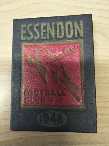 VFL 1948 Essendon Football Club Membership Season Ticket No. 1636