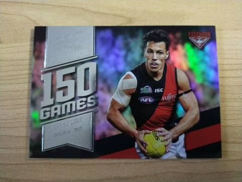 2020 Select Prestige Milestones Dylan Shiel Essendon No.121/200