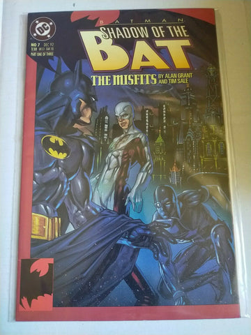 DC 7 December 1992 Batman Shadow of the Bat The Misfits Comic