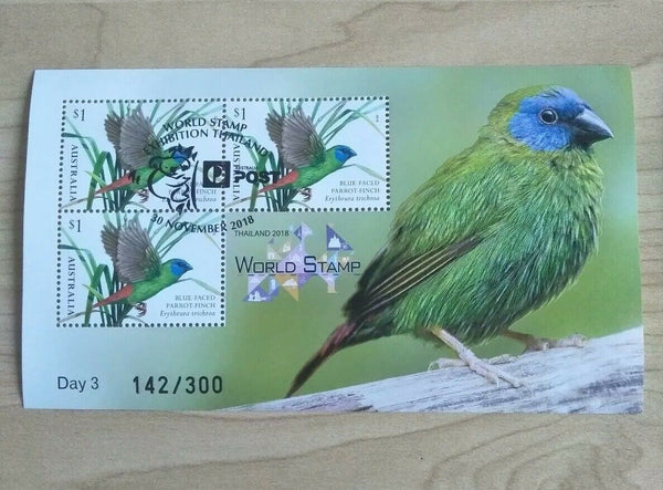 2018 Thailand World Stamp Expo Bird Miniature Sheets Set DAY 1-6 Only 300 Made