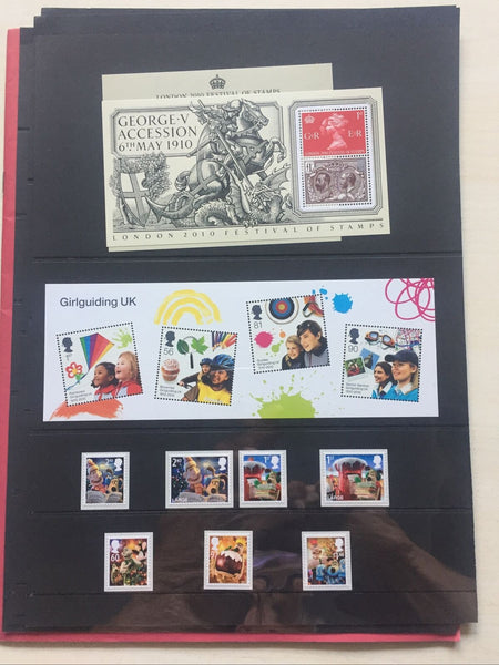 GB Great Britain 2010 Royal Mail Stamp Collectors Pack. Includes Years Issues.
