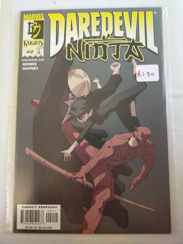 Marvel Knights 2000 No.2 Daredevil Ninja Comic