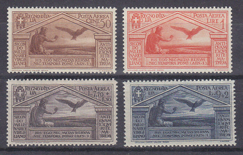Italy SG 299/302 Birth Bimillenary of Virgil Air. set of 4 MUH