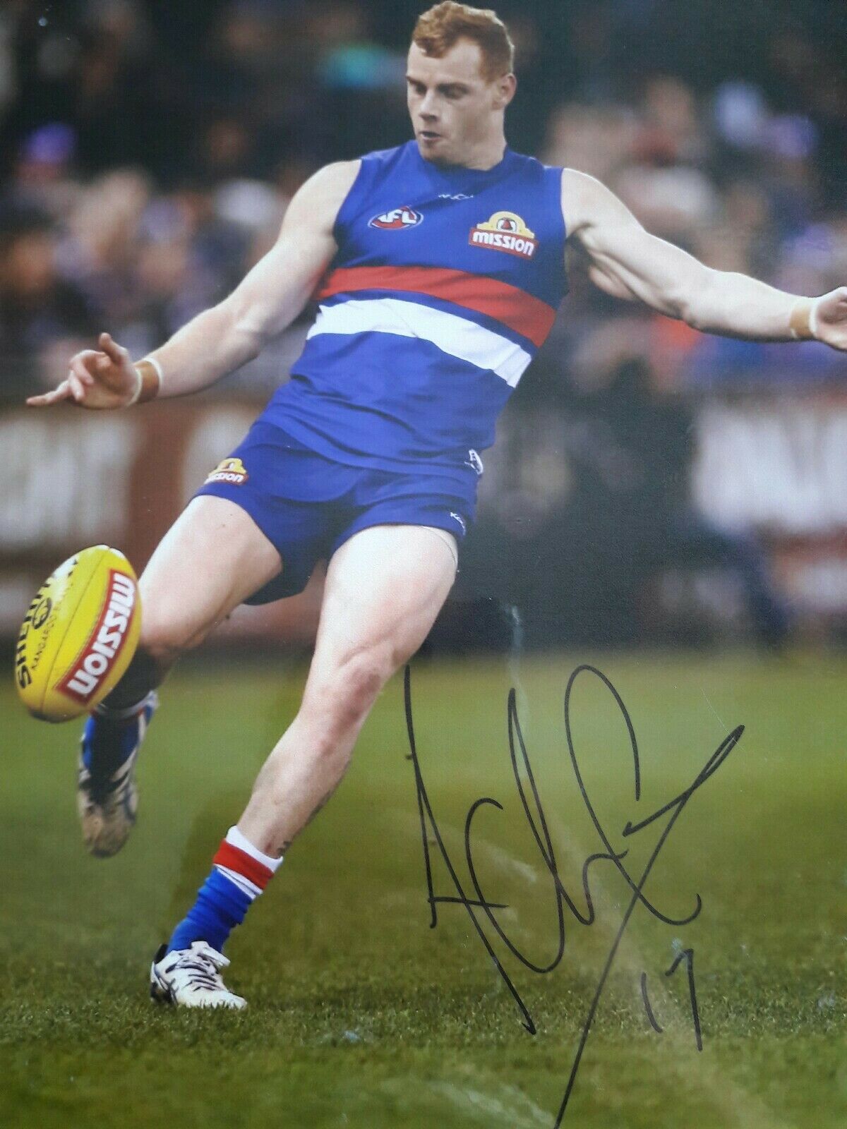 Adam Cooney Hand Signed Photo