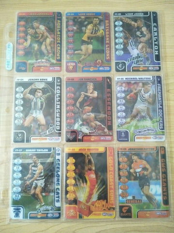 2018 AFL Teamcoach Footy Powers Complete Set Of 18 Cards