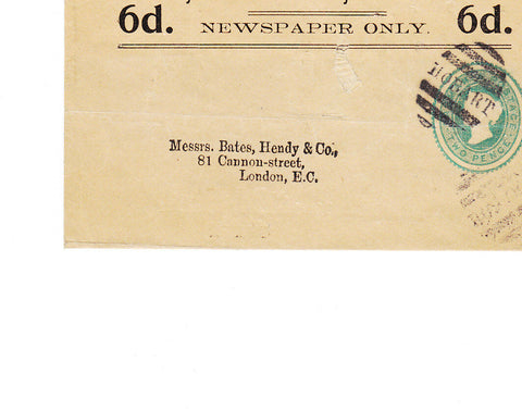 Tasmania PTPO Printed To Private Order Postal Stationery Wrapper Tasmanian Mail